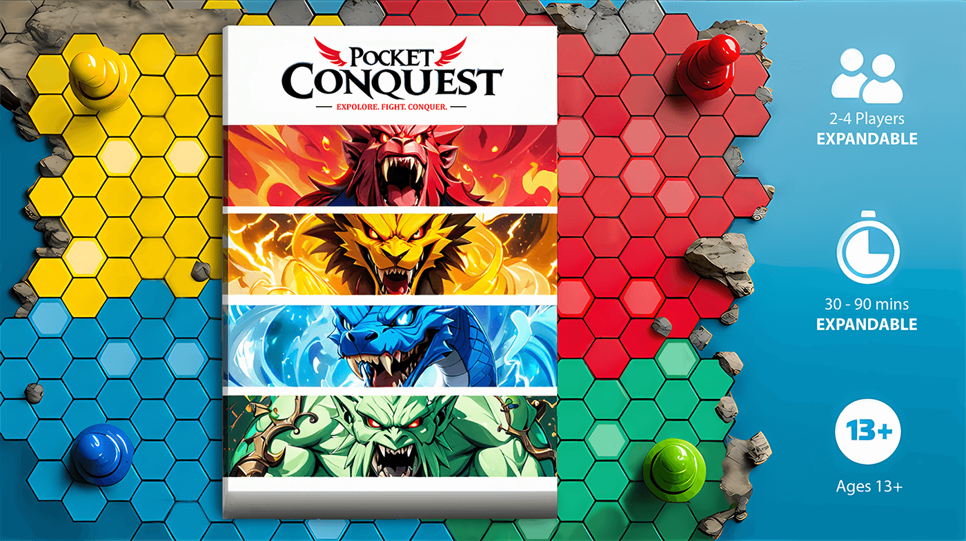 Pocket Conquest Board Game